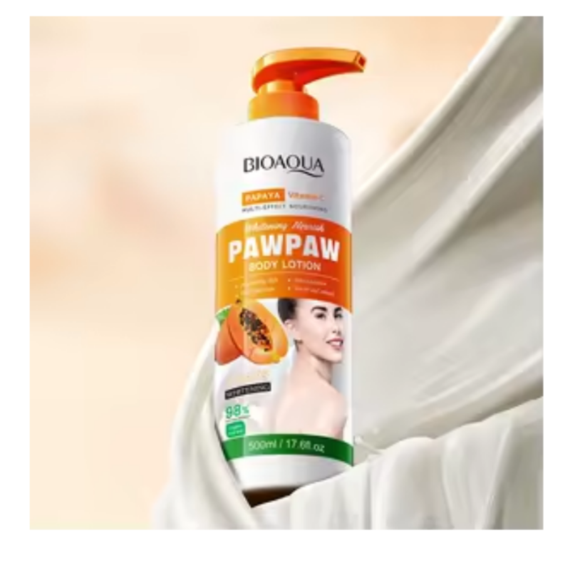 CREMA CORPORAL PAPAYA BIOAQUA 500ML