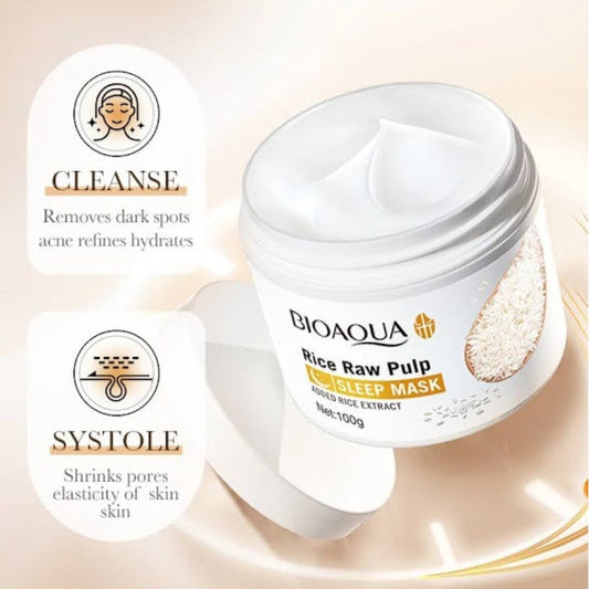 CREMA DE NOCHE ARROZ BIOAQUA SET X12