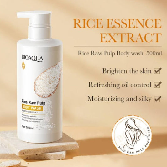 JABÓN CORPORAL ARROZ BIOAQUA SET X6
