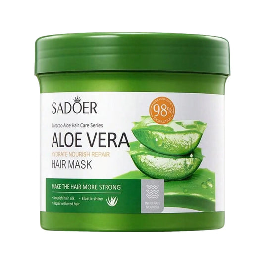 Mascarilla Capilar Aloe Vera SADOER Set x6 - J&C Cosmetics