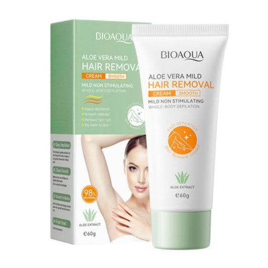 Crema Depilatoria Aloe Vera BIOAQUA SET X12