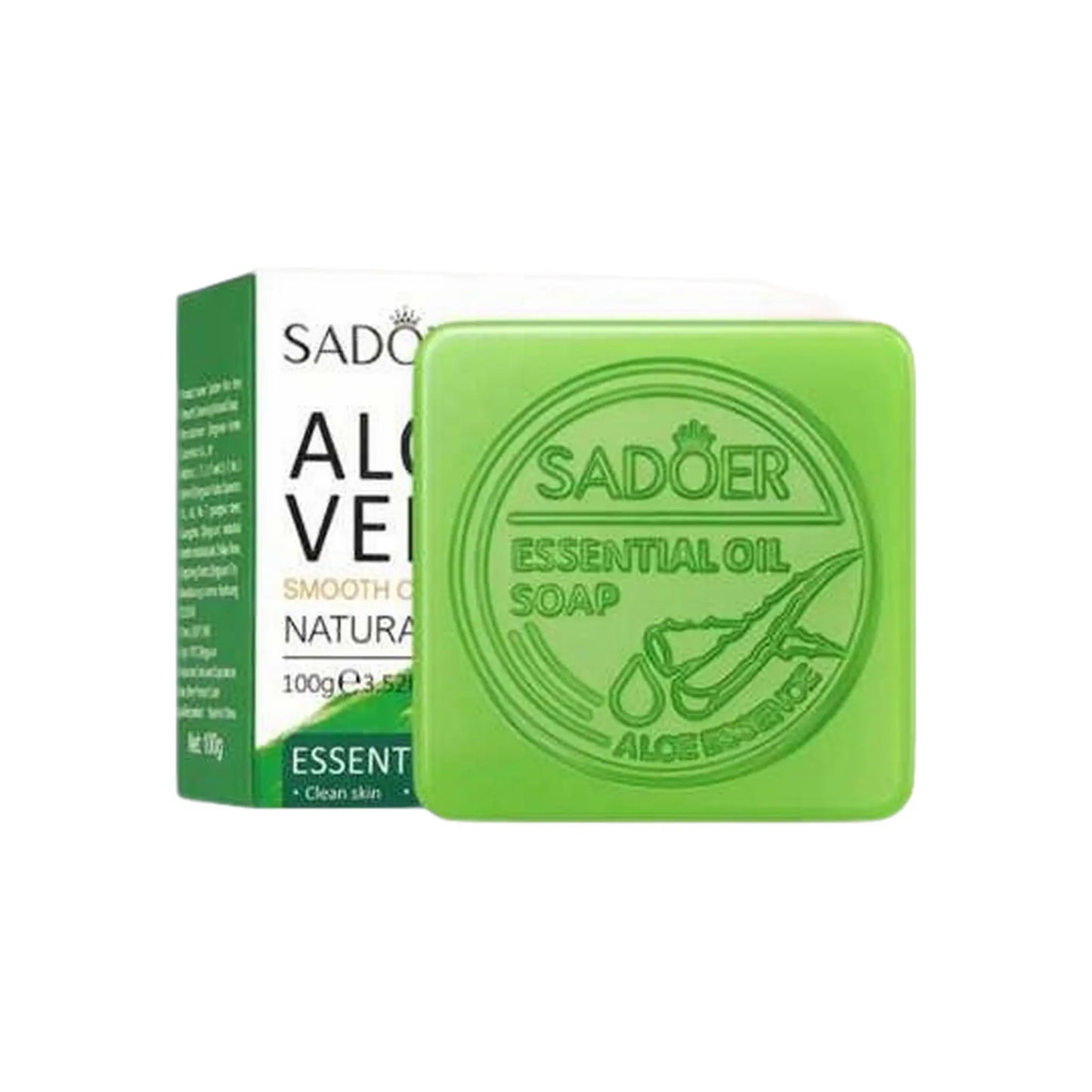 Jabón Facial SADOER Aloe Vera Set x12 - J&C Cosmetics