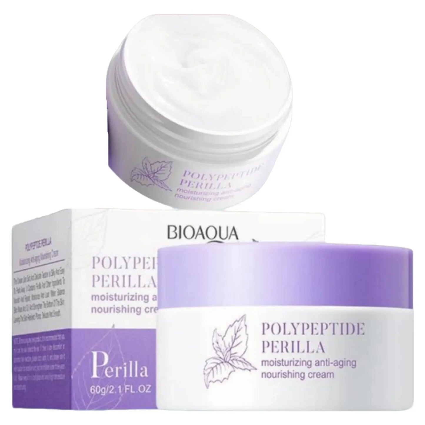 Crema Hidratante Aclarante Polipéptido Perilla BIOAQUA Set x12 - J&C Cosmetics