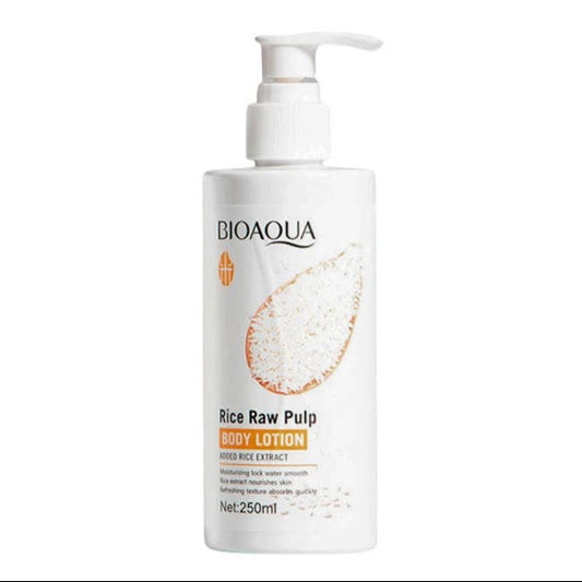 CREMA CORPORAL DE ARROZ 250G BIOAQUA set x6