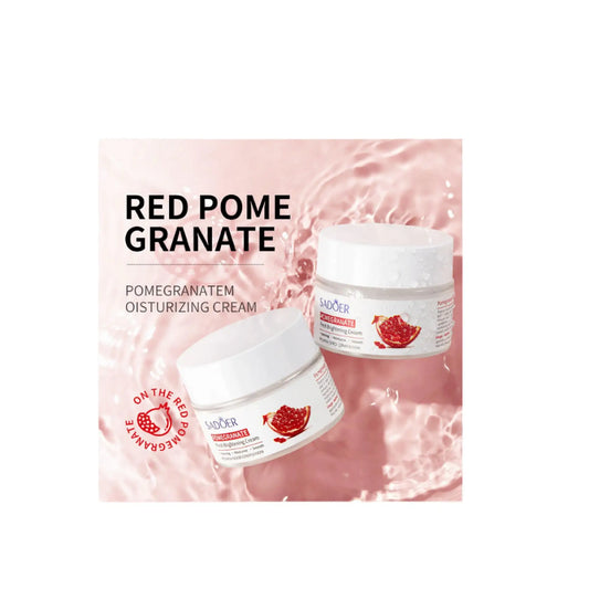 Crema Hidratante Aclarante Pomegranate de SADOER Set x6 - J&C Cosmetics