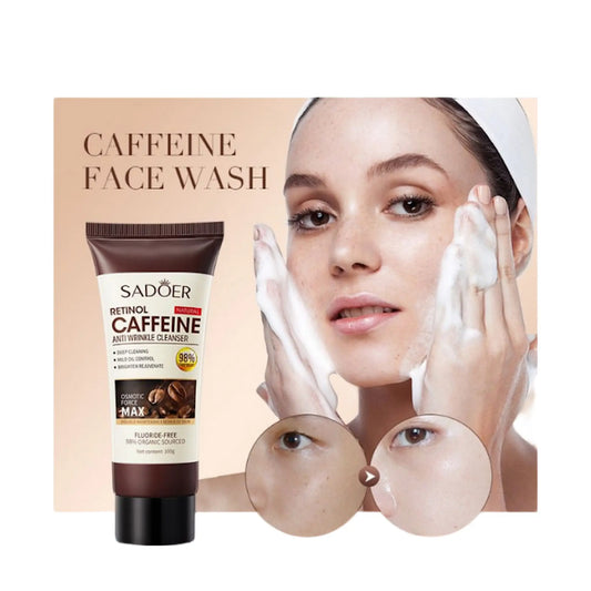 Limpiador Facial con Cafeína y Retinol SADOER Set x6 - J&C Cosmetics