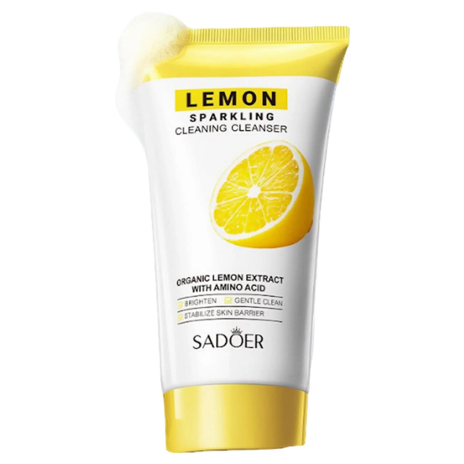 Jabón Facial de Limpieza con Vitamina C y Aminoácidos SADOER Set x6 - J&C Cosmetics