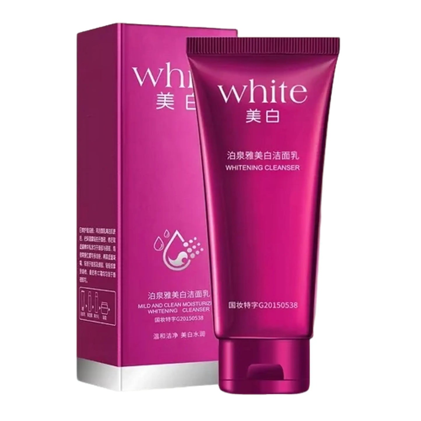 Jabón Limpiador Aclarante White 100ml - J&C Cosmetics