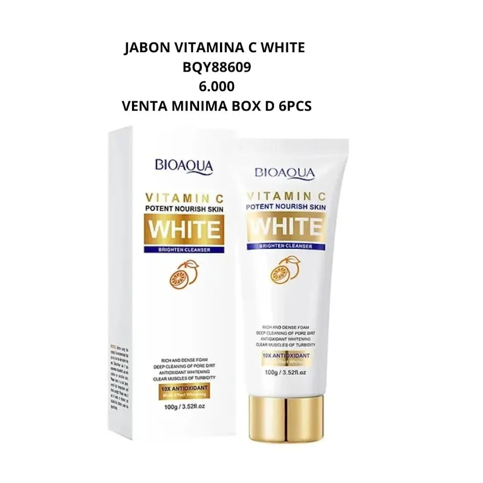 Jabón Con Vitamina C BIOAQUA Set x6 - J&C Cosmetics