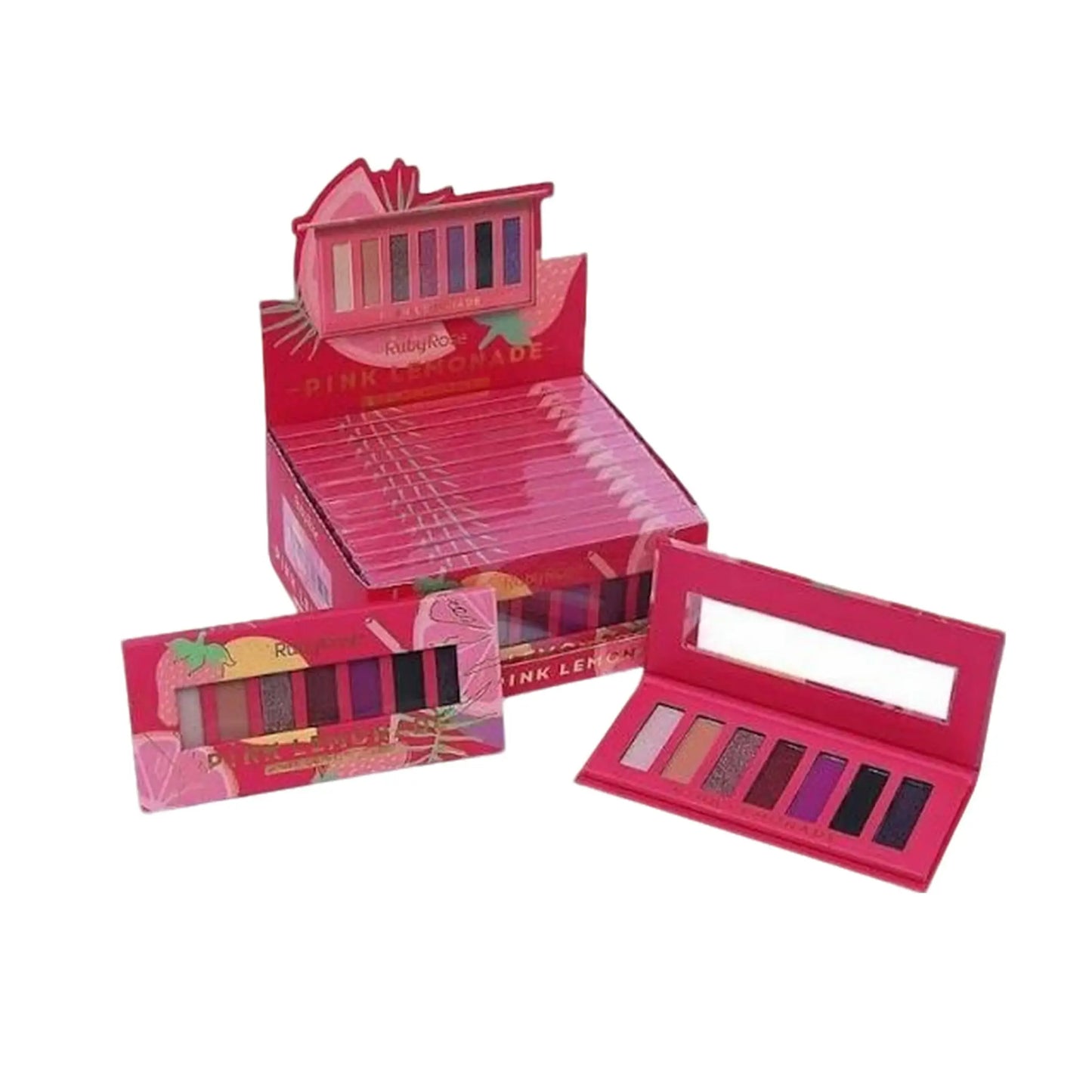 Paleta de Sombras Ruby Rose Pink Limonade Set x12 - J&C Cosmetics