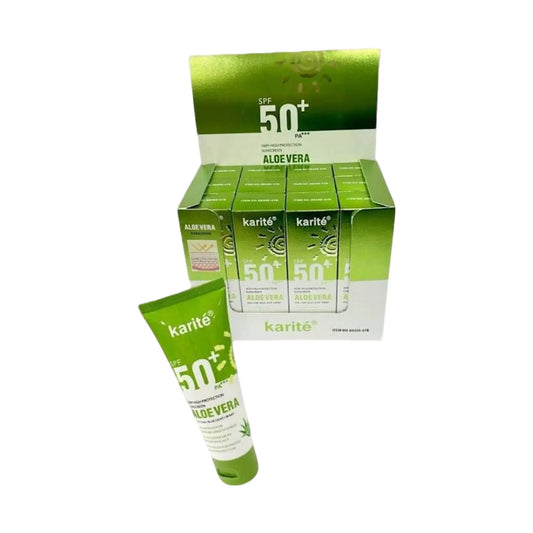 Protector Solar Karité SPF 50+ con Aloe Vera Set x12 - J&C Cosmetics