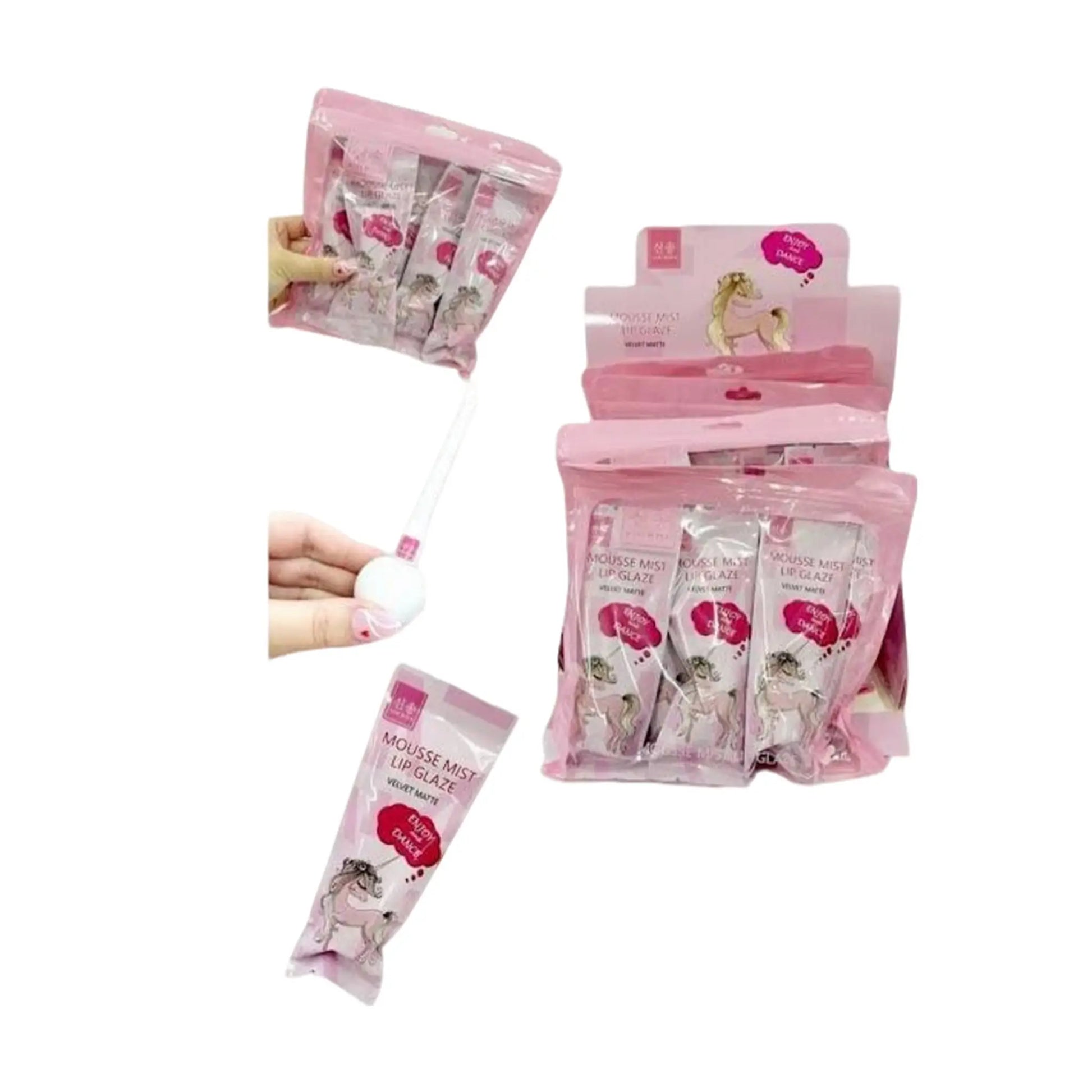 Labial Líquido Mouse Mis Set x6 - J&C Cosmetics