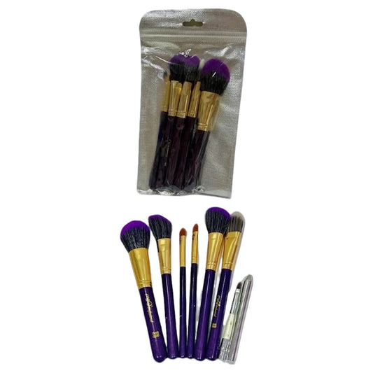 Brochas de Maquillaje Profesional Kit x7 - Set x12 - J&C Cosmetics