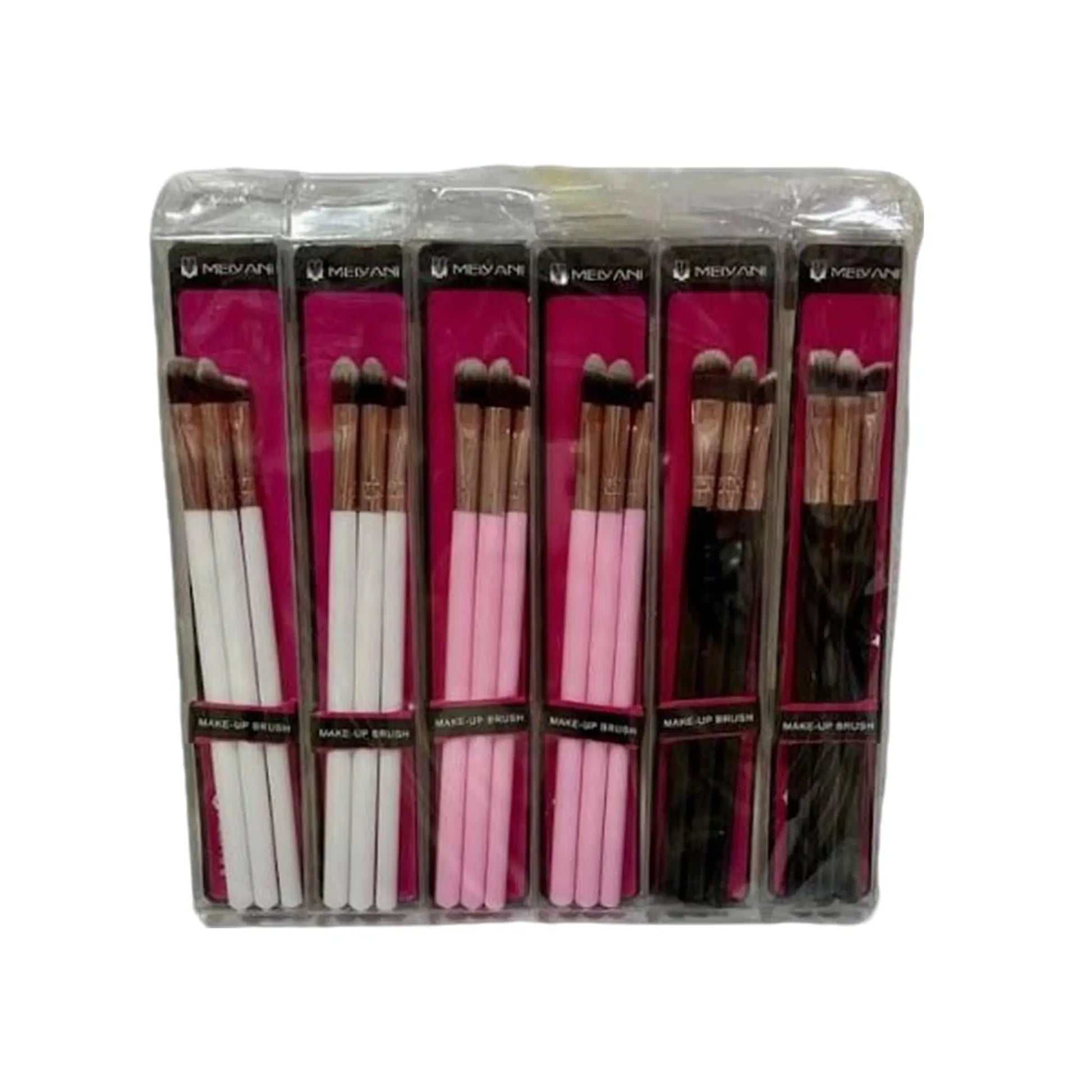 Brocha De Ojos Profesional MEIYANI Kit x3 - Set x12 - J&C Cosmetics