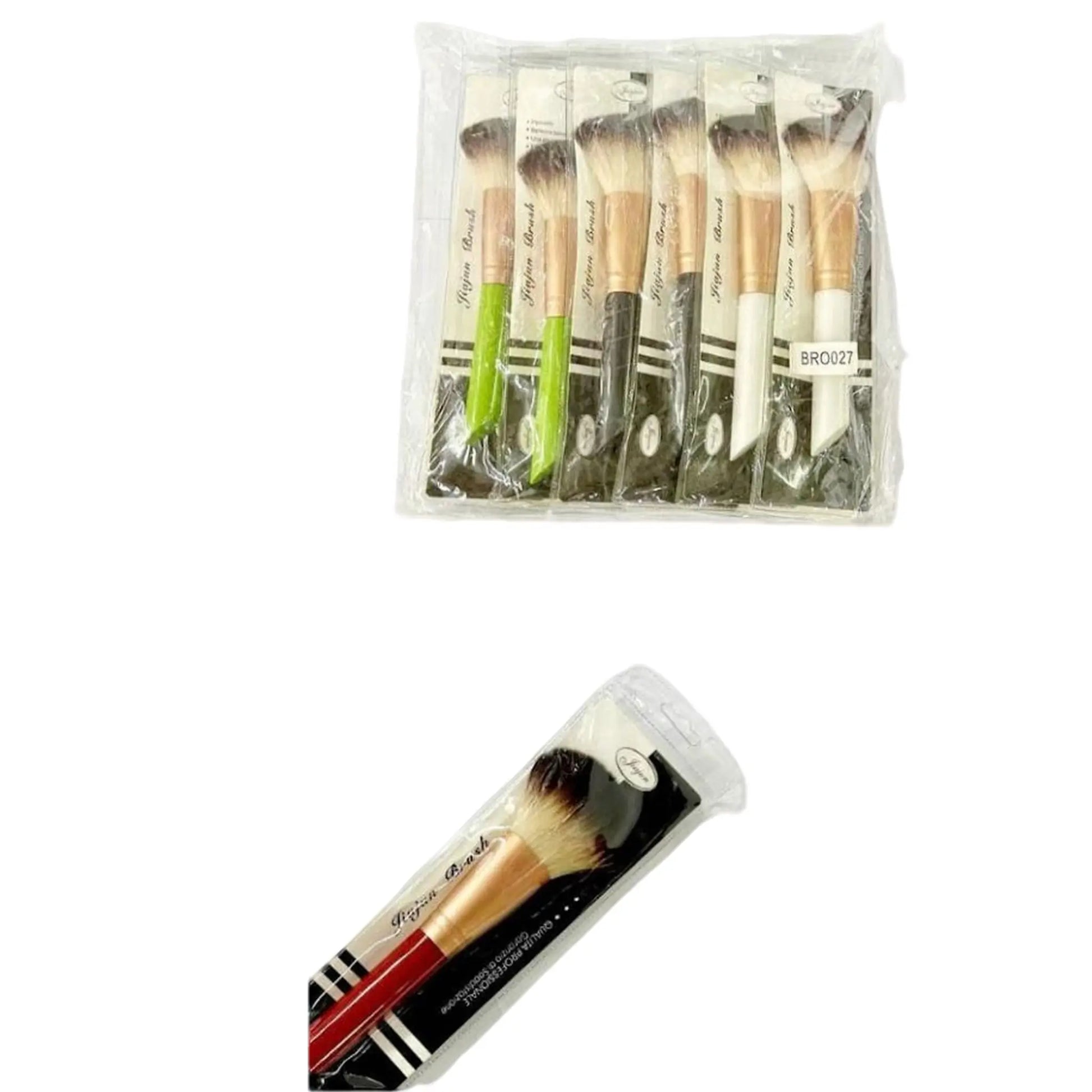 Brocha Profesional de Maquillaje Set x12 - J&C Cosmetics