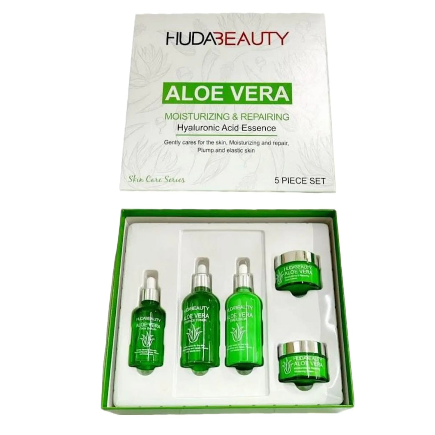 Kit Cuidado Facial Aloe Vera HUDA BEAUTY - J&C Cosmetics