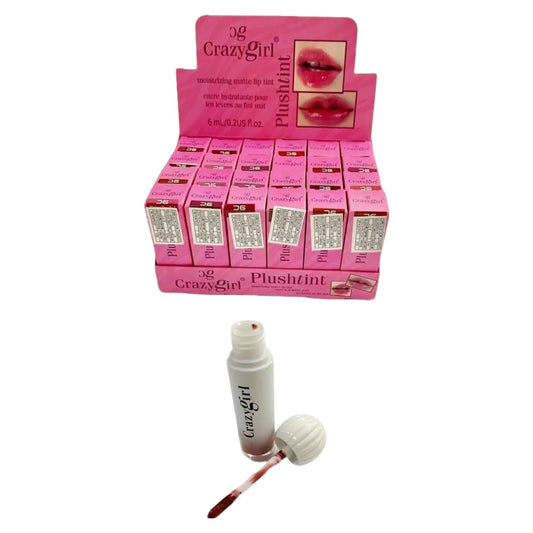 Tinte Labial Aterciopelado de Crazy Girl Set x24 - J&C Cosmetics