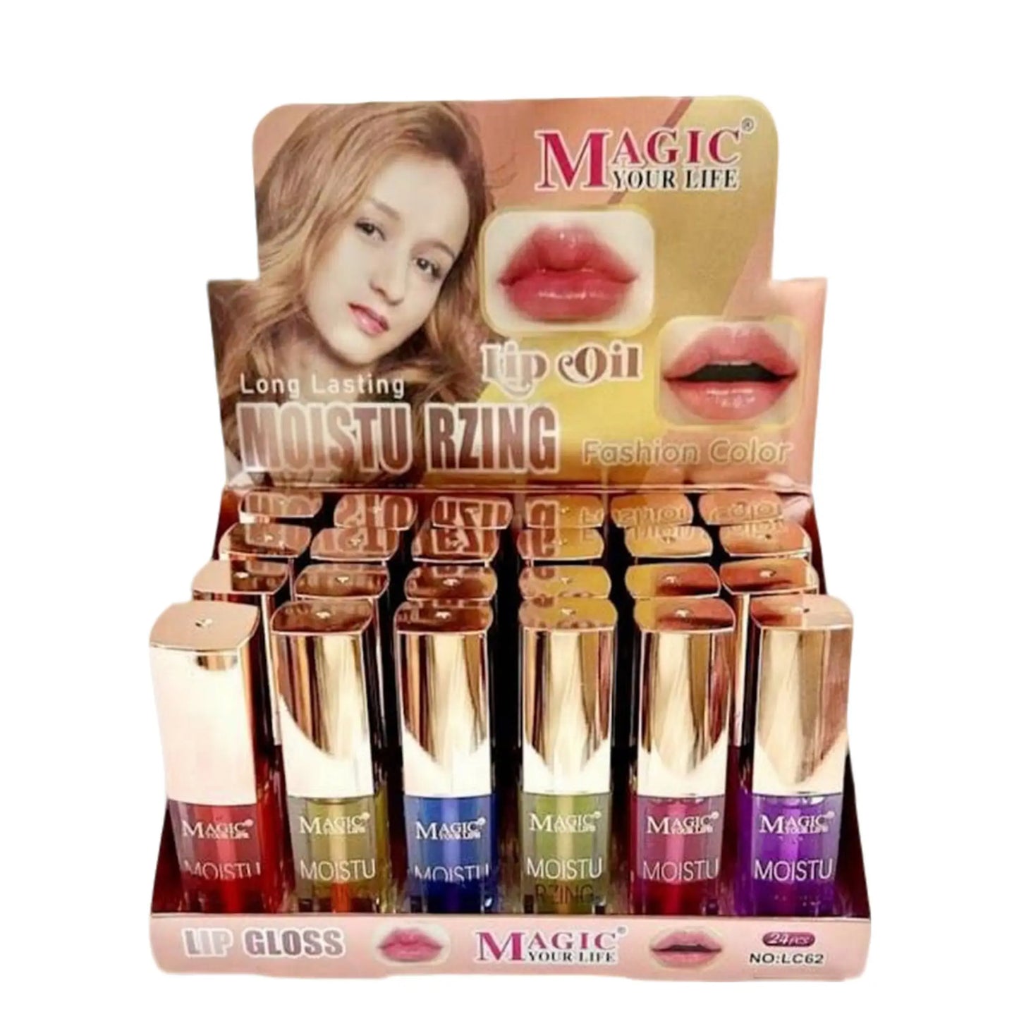 Brillo Labial MAGIC YOUR LIFE Set x24 - J&C Cosmetics