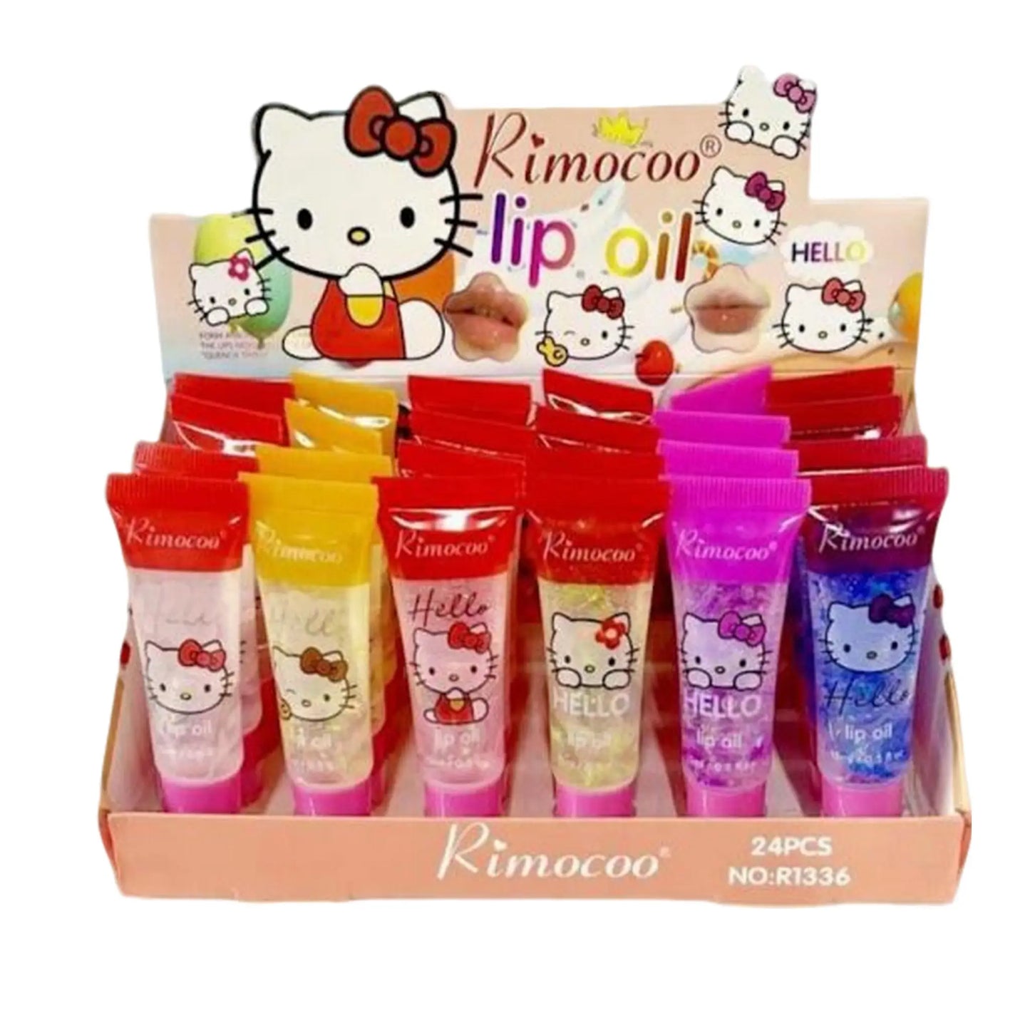 Brillo Labial Hello Kitty RIMOCOO Set x24 - J&C Cosmetics