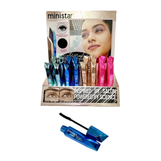 Máscara de Pestañas Professional Makeup Ministar Set x24 - J&C Cosmetics