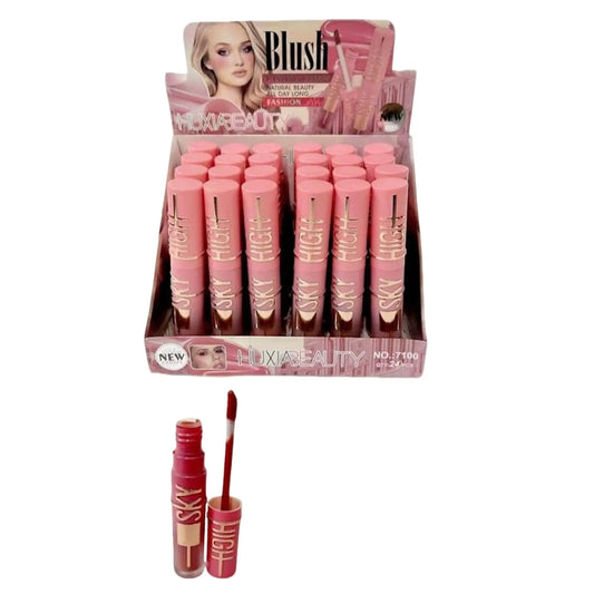 Rubor LIquido HUXIA BEAUTY Set x24 - J&C Cosmetics