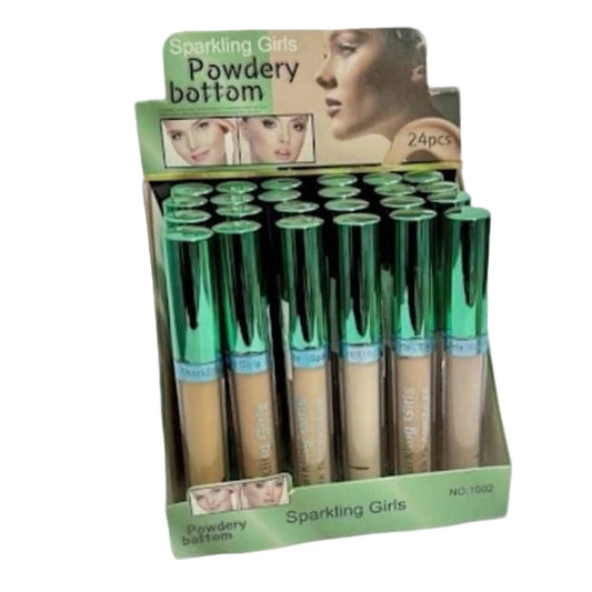 Corrector Líquido Powdery Bottom Sparkling Girls Set x24 - J&C Cosmetics