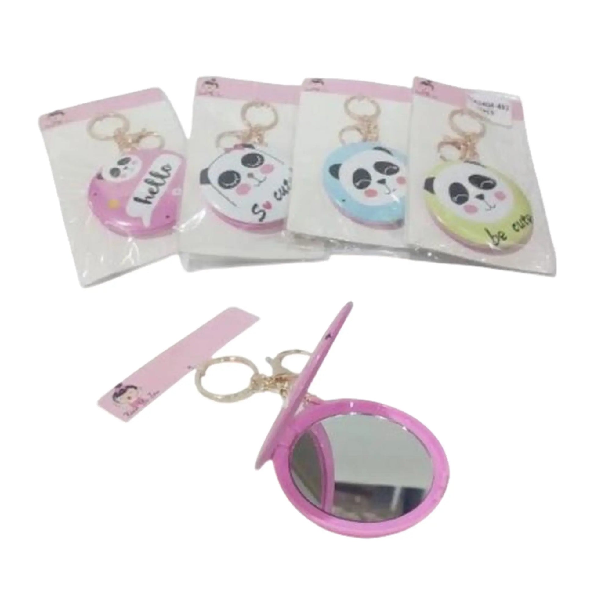 Espejo Panda de Bolsillo Set x12 - J&C Cosmetics