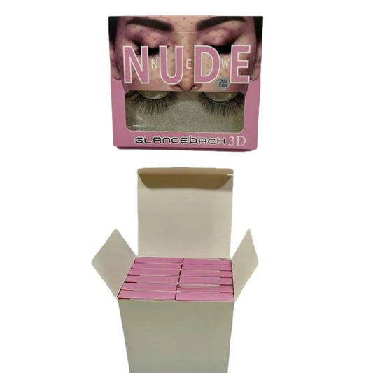 Pestañas NUDE 3D Set x12 - J&C Cosmetics