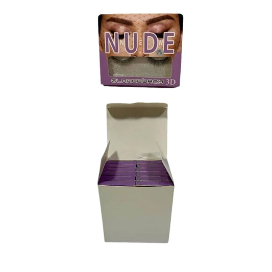 Pestañas Nude 3D Set x12 - J&C Cosmetics