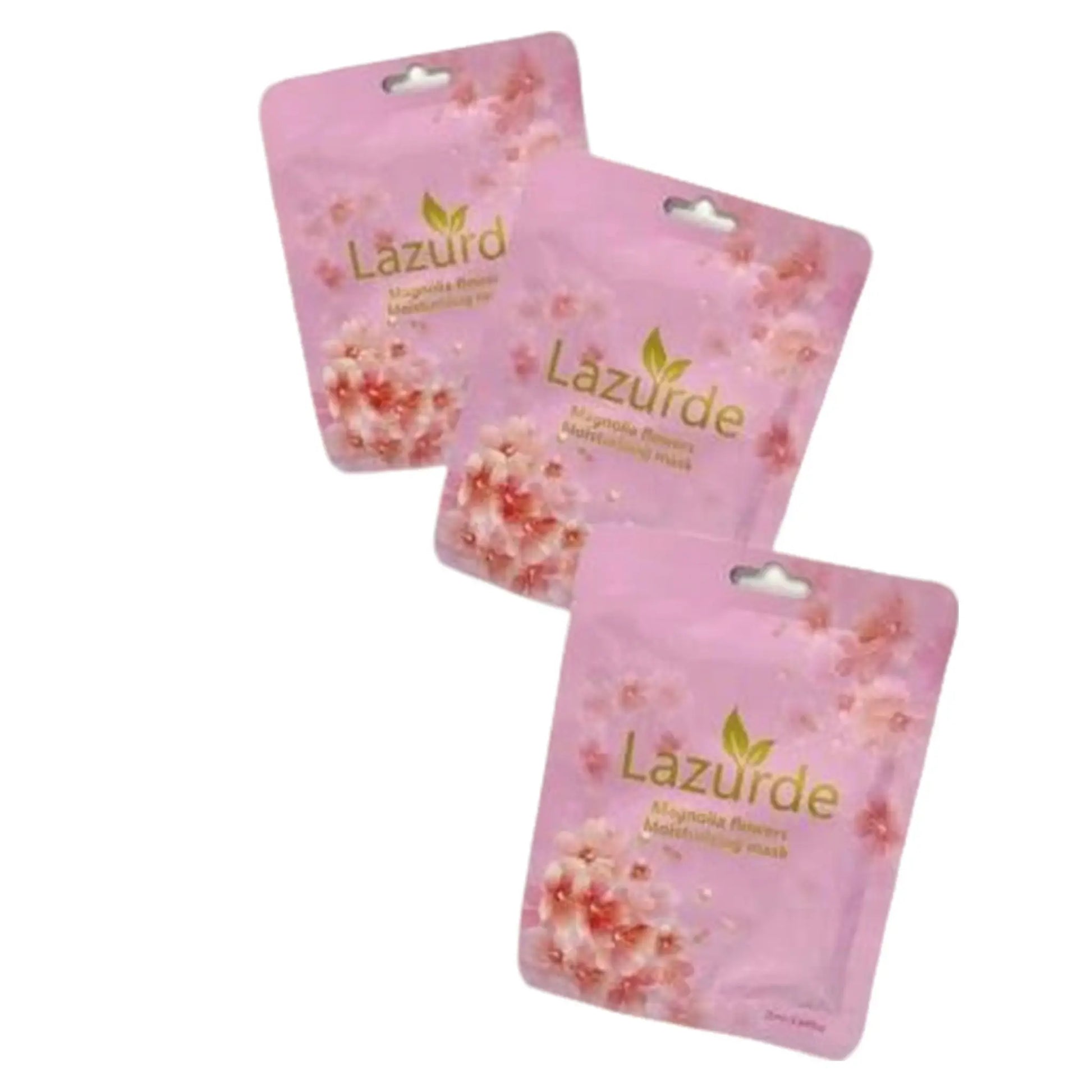 Mascarilla Velo Flores de Magnolia Lazurde Set x24 - J&C Cosmetics